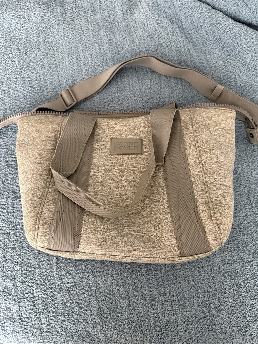 Dagne Dover Everyday Crossbody Tote gray